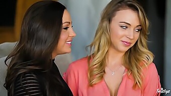 Abigail Mac Y Zoey Taylor Tienen Una Sesión De Sexo Grupal Salvaje