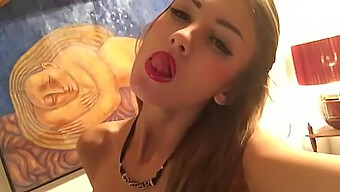 Pretty Teen Experiences Intense Pleasure With A Massive Sex Toy