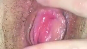 Mature Woman'S Close Up Pussy Masturbation