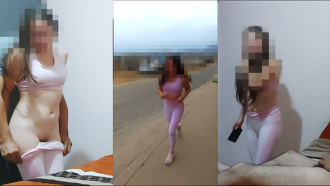 Cuckold Manžel 18-Ročného Dievčaťa Sleduje, Ako Ju Šuká Starý Muž.